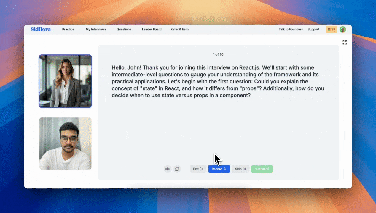 Face Real-World Interview Questions